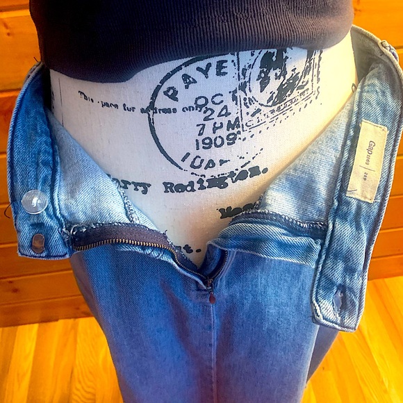 GAP Denim A-Line Skirt. Sz. 28P - Picture 5 of 8